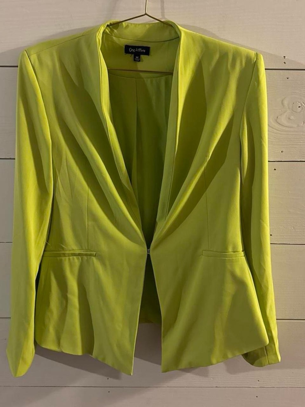 Neon Lime Women's Blazer